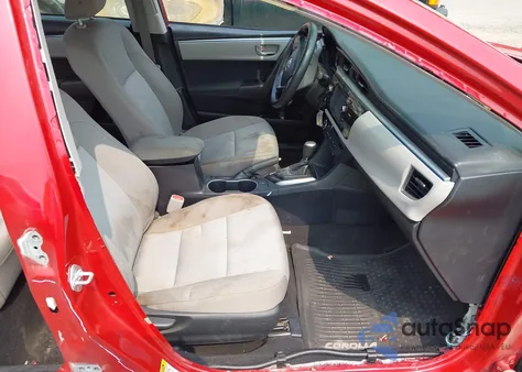 2016 Toyota Corolla Le from USA, damaged, VIN 2T1BURHE5GC737857